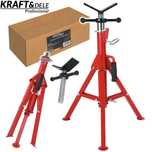 KRAFT&DELE Stojak Podnośnik Do Rur 71-132cm Do 1340kg 1 Sztuka Kd3512