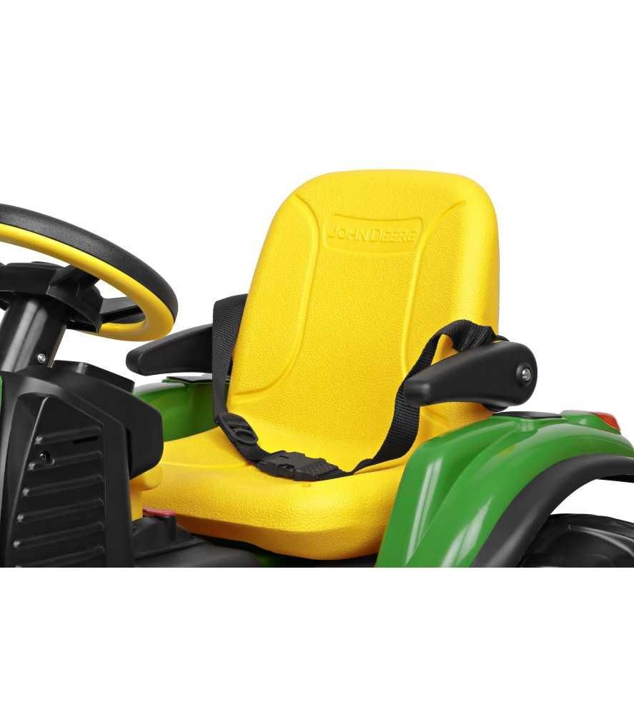 Traktorek JOHN DEERE z przyczepką na akumulator + PILOT Peg Perego
