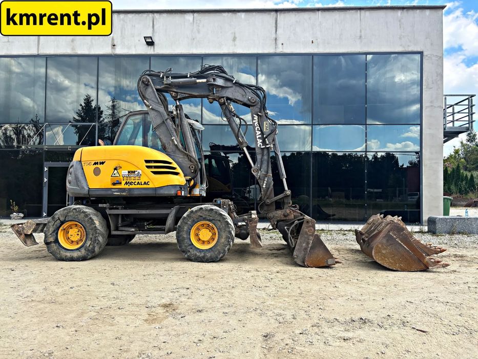 Mecalac 714 MW KOPARKA KOŁOWA 2010R. | CAT LIEBHERR 313 315 312 JCB JS 145