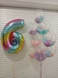 Кульки з гелієм гелієві повітряні виписка день народження