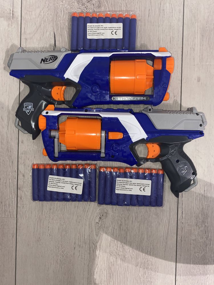 Pistolet Hasbro Nerf N-Strike Elite Strongarm