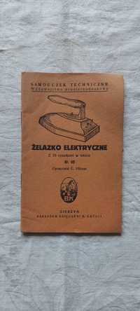 Samouczek techniczny - Żelazko Elektryczne Cieszyn 1924