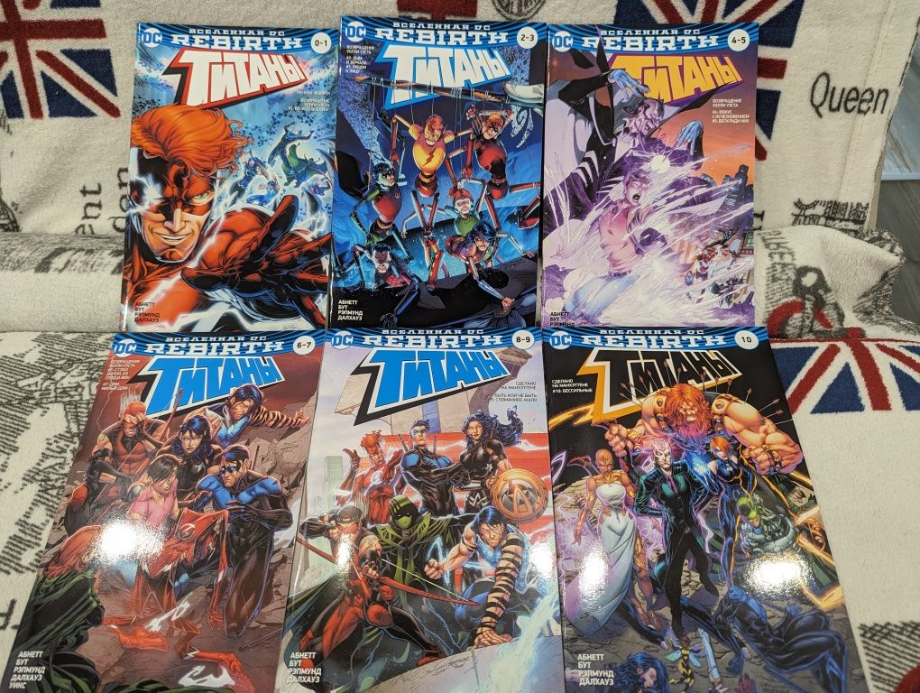 Комікси DC, Бетмен, флеш та ін.