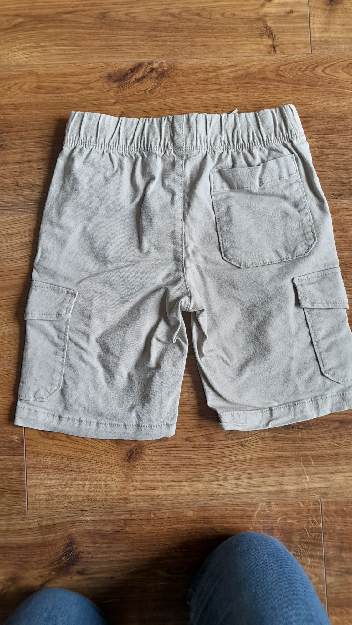 Spodenki beżowe old navy 128