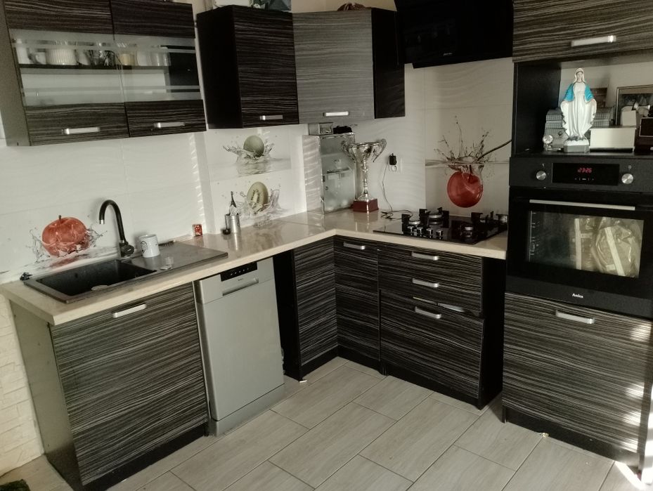 Aneks kuchenny piekarnik płyta okap zmywarka