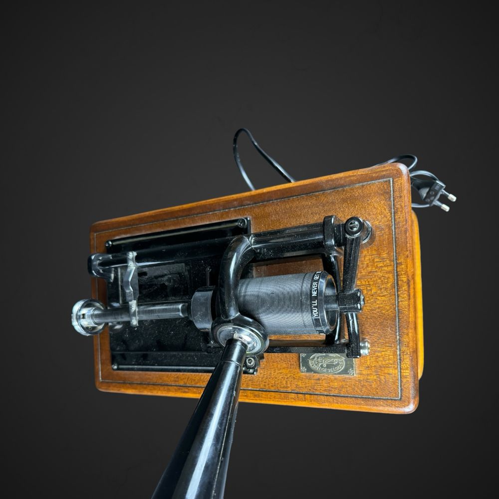 Radio jak Phonograph Thomas Fongraf Edison drewniana obudowa B41/8292