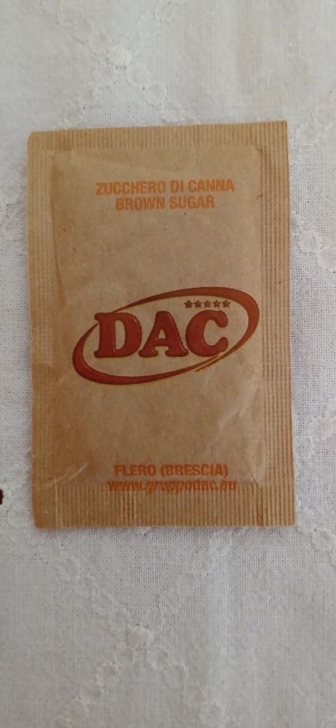 Pacote de açúcar, italiano, novo