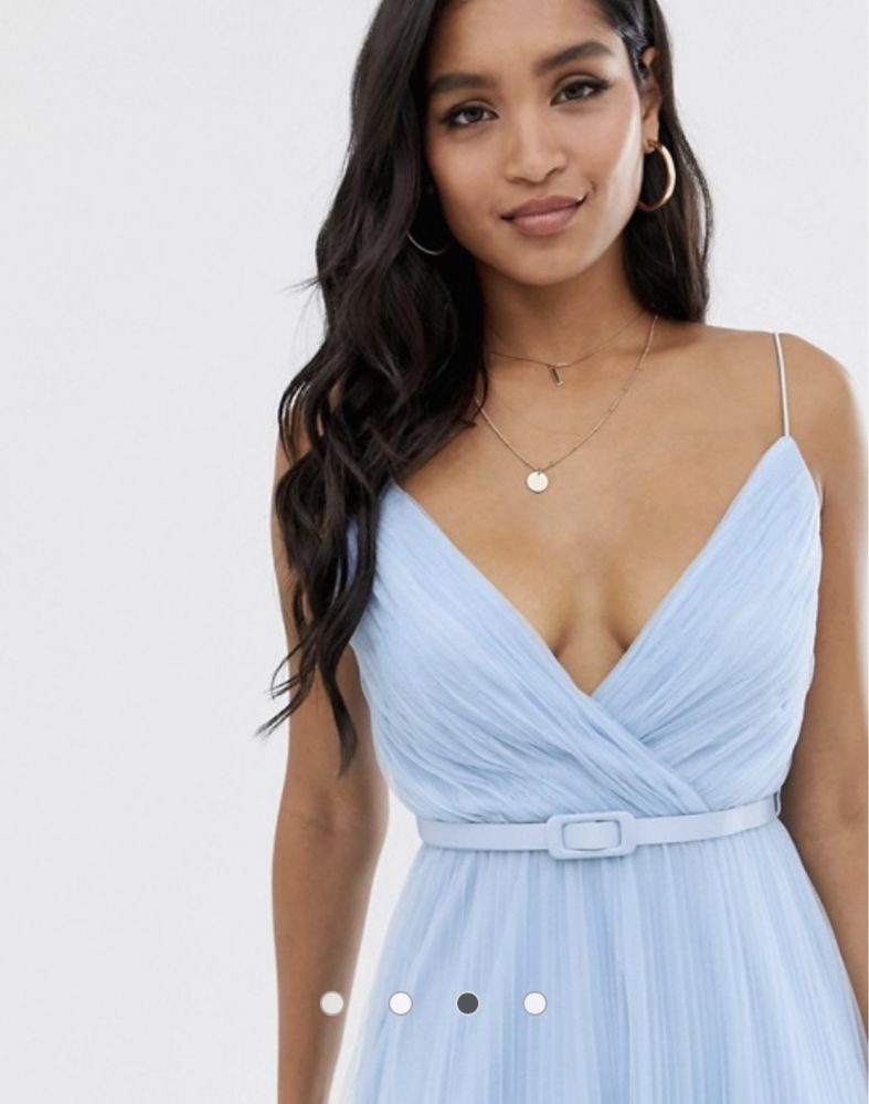 Сарафан шифоновый, платье Asos, размер Xs, Xxs (32/34)