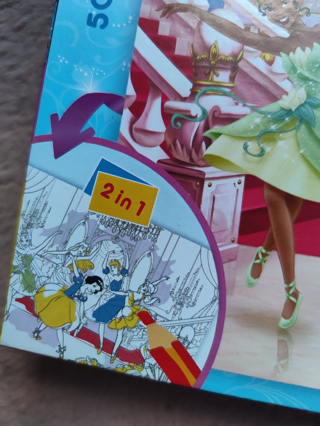 Puzzle 6+ Disney Księżniczka