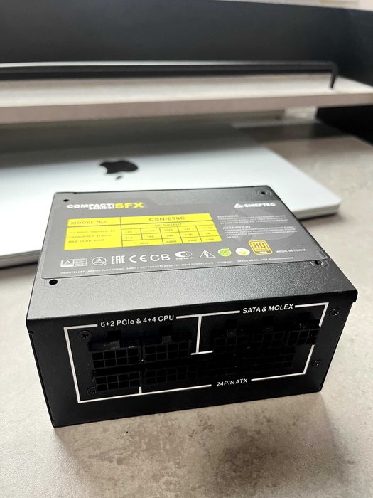 ITX/SFF – Chieftec Compact SFX 650W 80+ Gold, modularny (CSN-650C)