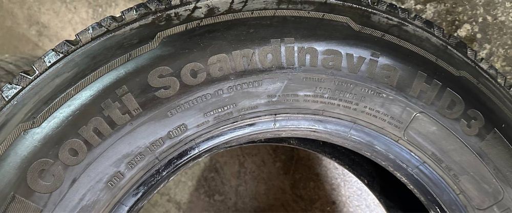 Шины б у 285/70 R19.5 Continental Conti Scandinavia HD3