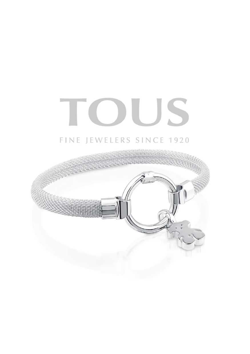 TOUS bransoletka Hold srebro 925 oryginał