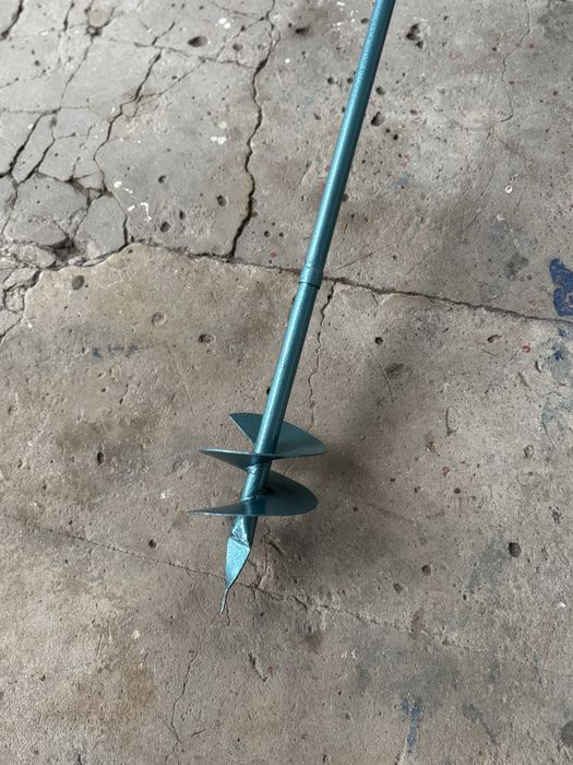 Бур садовый ручной шнековый  для сад огорода , земли