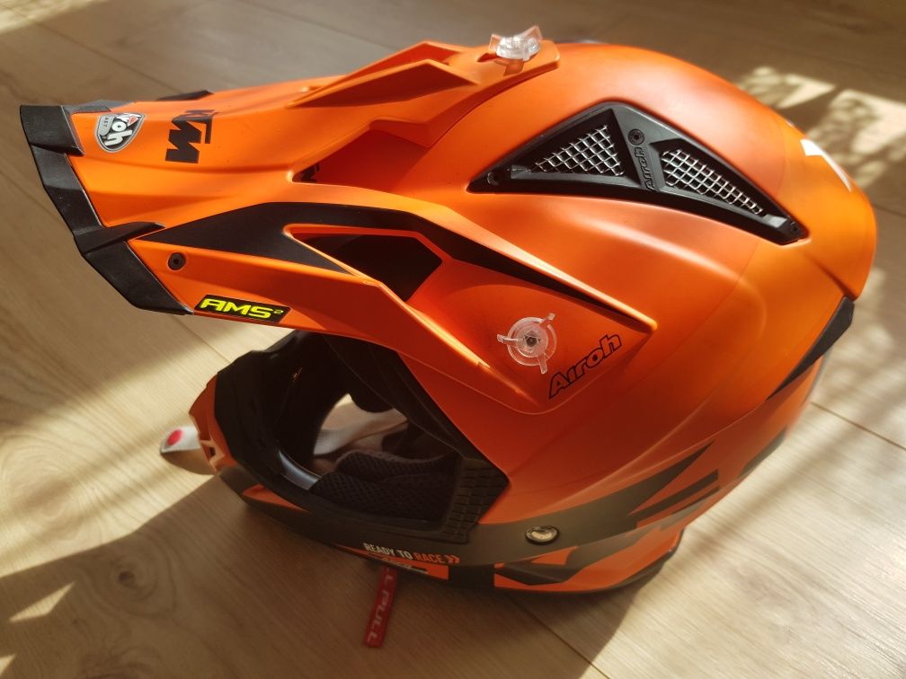 Kask Airoh Aviator XL Fluo KTM