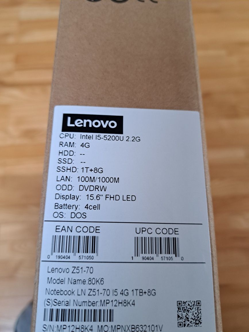 Laptop Lenovo Z51-70