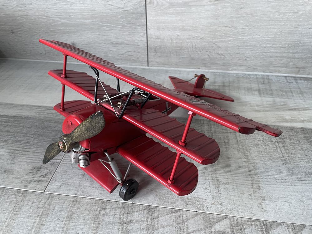 Kolekcjonerski samolot 1917 Red Baron Fokker Triplane