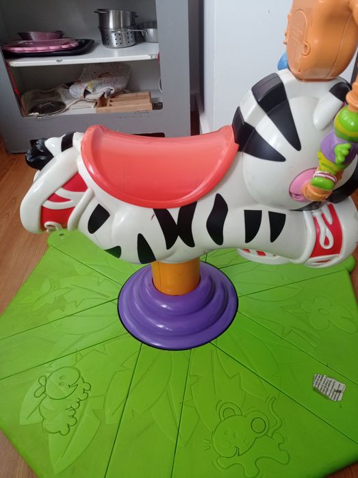 Zebra rodeo para criança