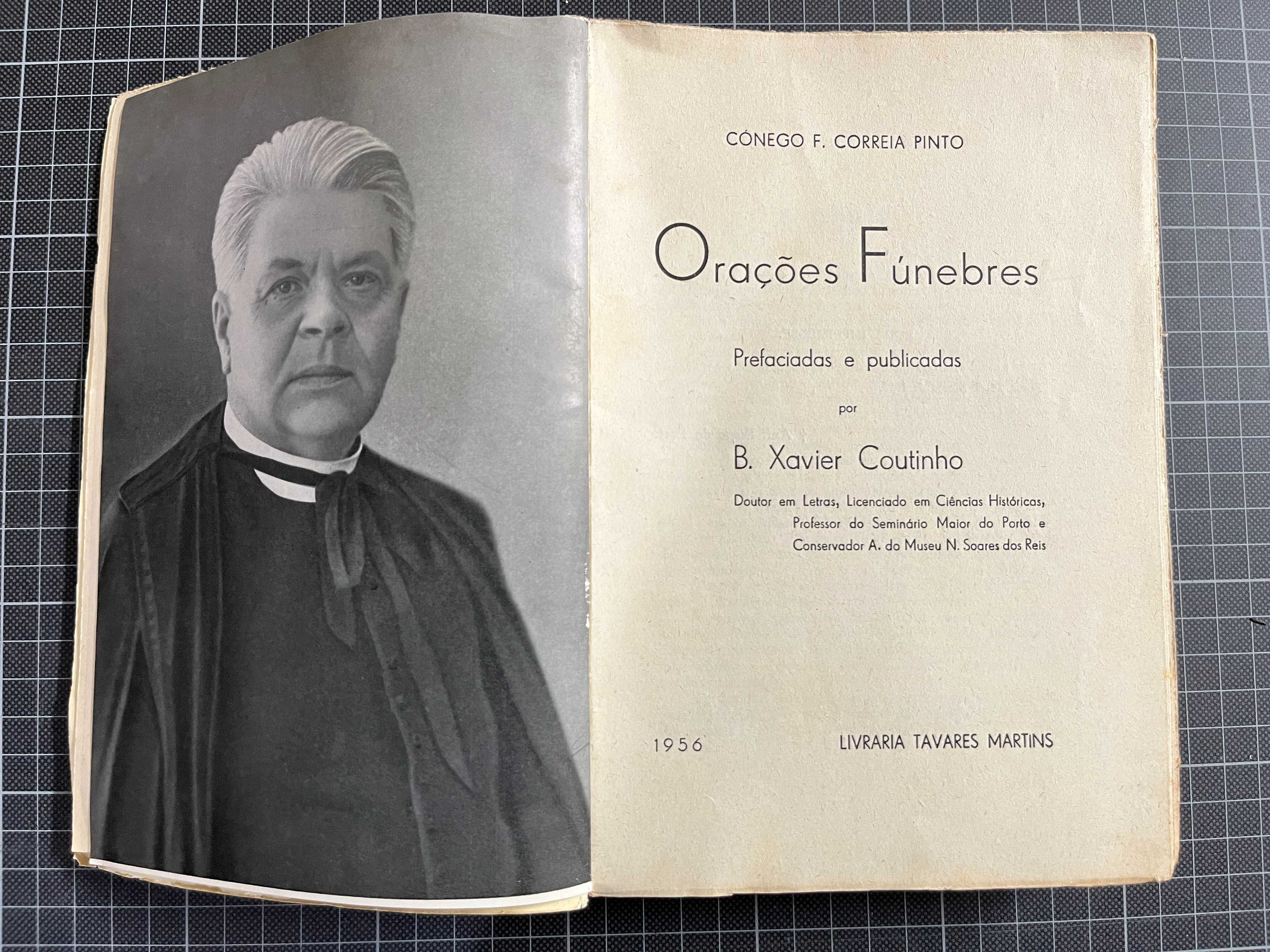 Orações fúnebres – Obras do Cónego F. Correia Pinto