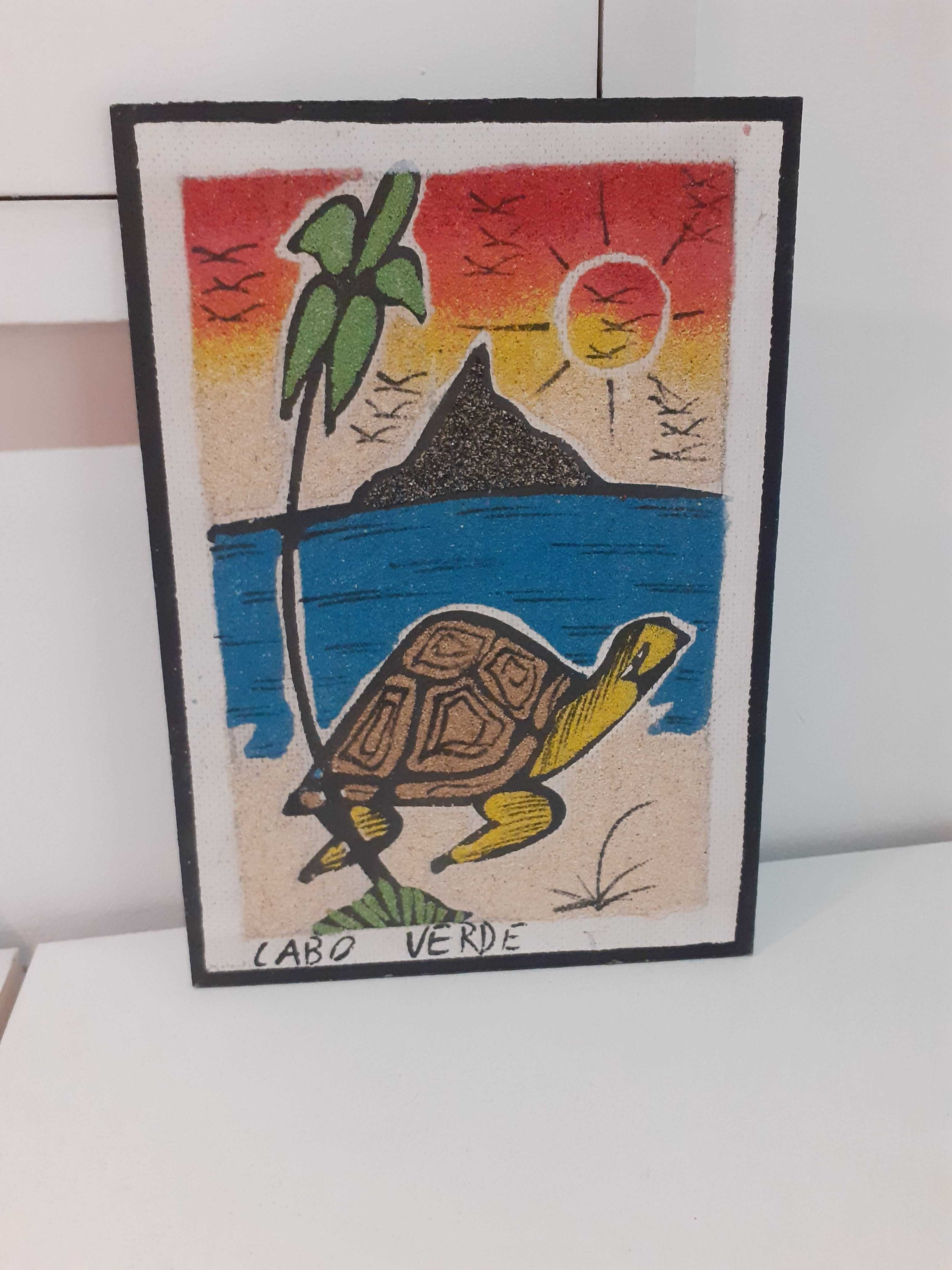 Quadro artesanal de Cabo Verde