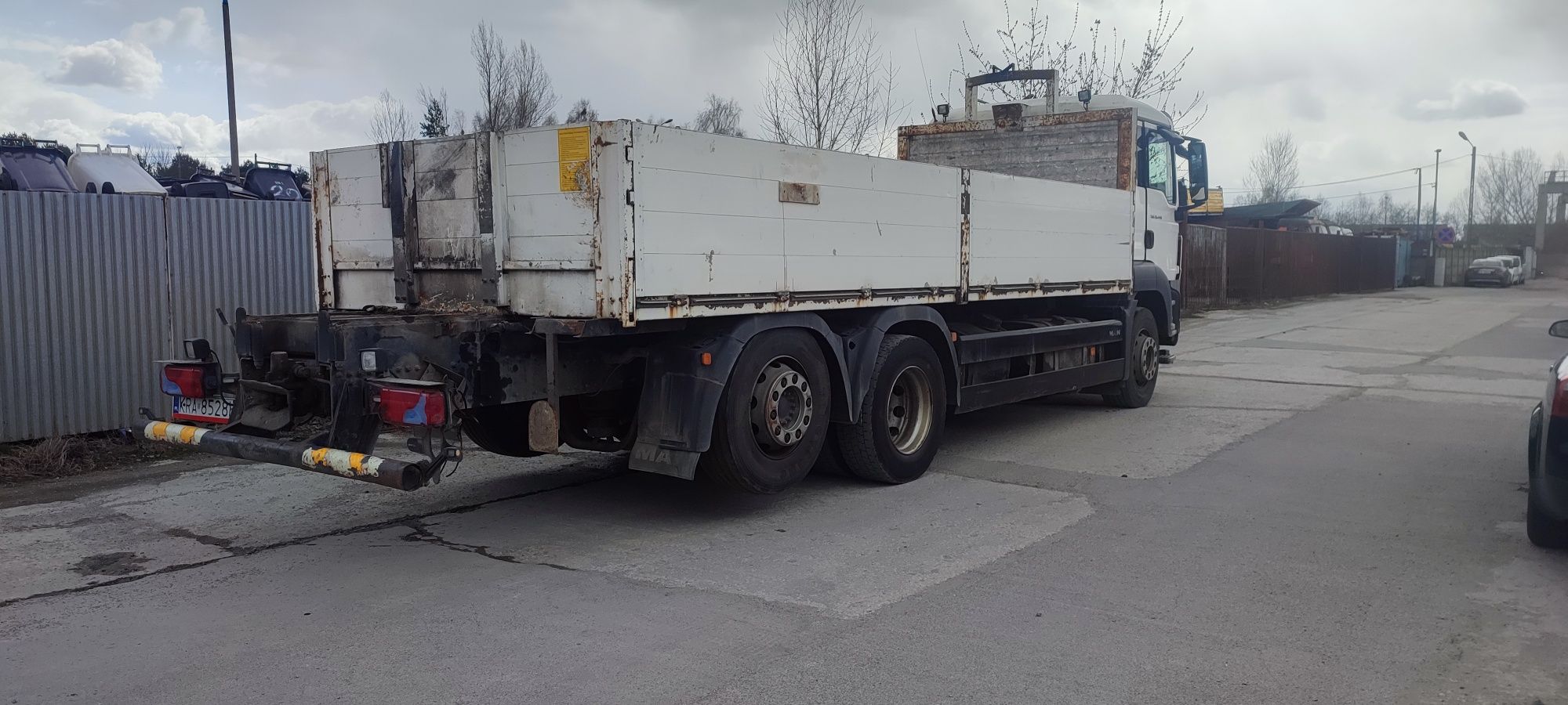 Man TGS 26.440 6x2 Manual 2008r . Oś skrętna!