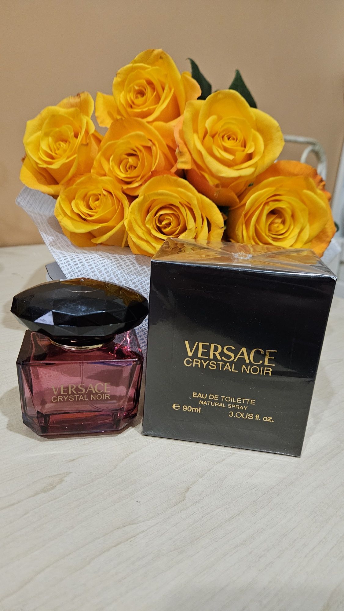 ДУХИ ПАРФУМ жіночий Versace Crystal Noir 90 ml