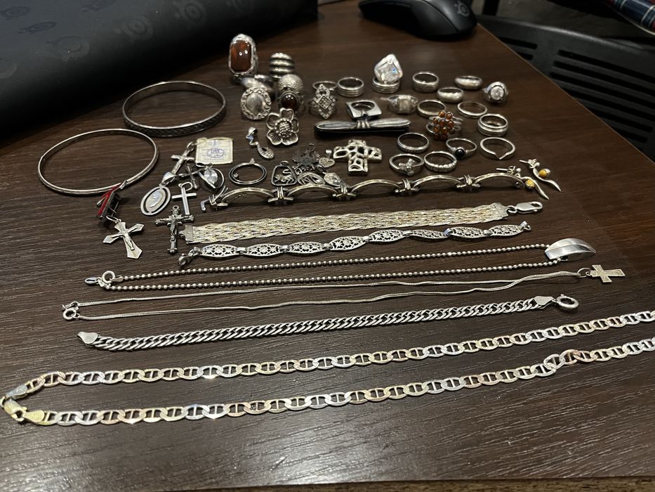 Zestaw srebrnych wyrobów - 273g