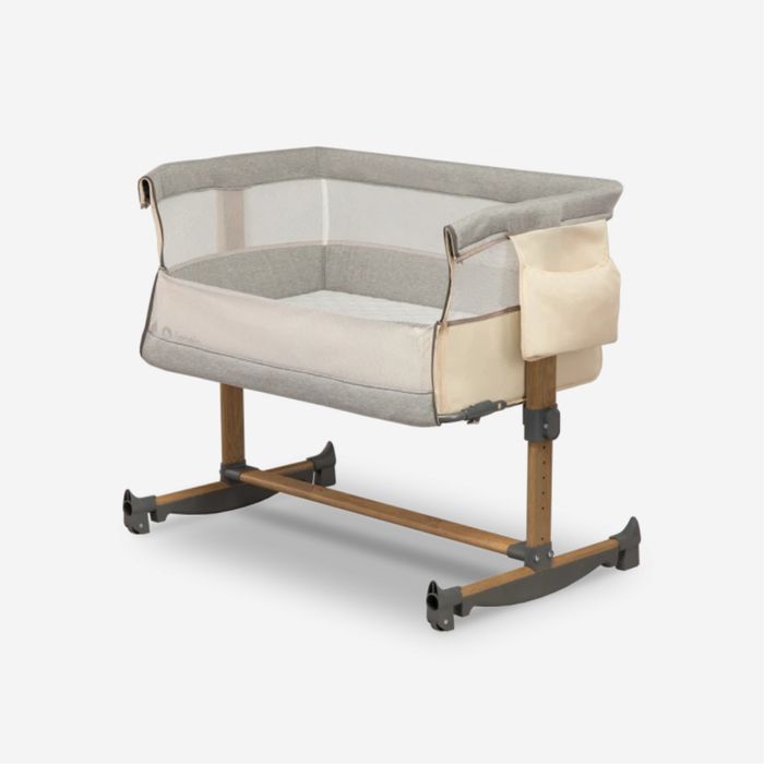 Lionelo Leonie Beige Sand Łóżeczko dostawne