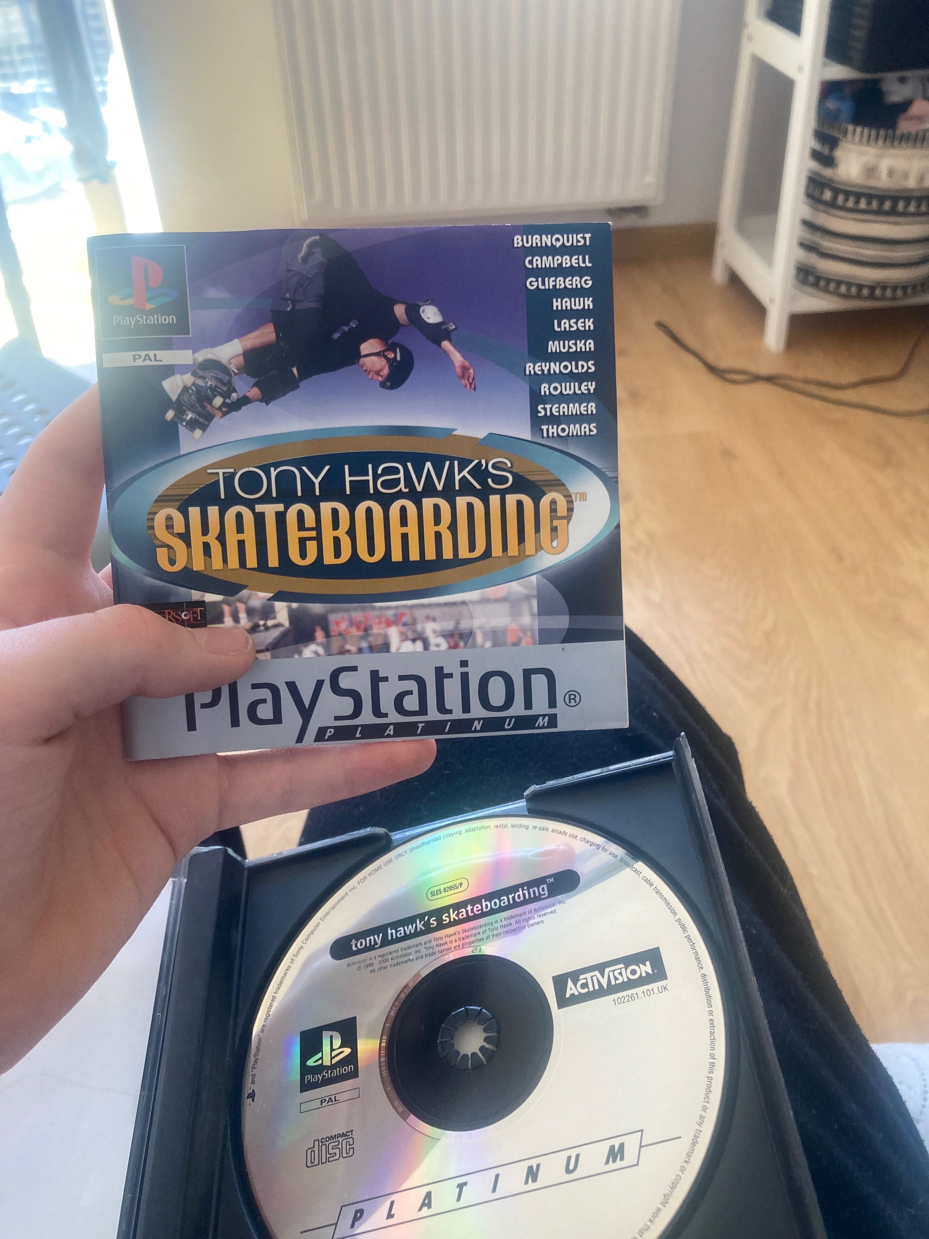 Tony hawks skateboarding ps1/psx