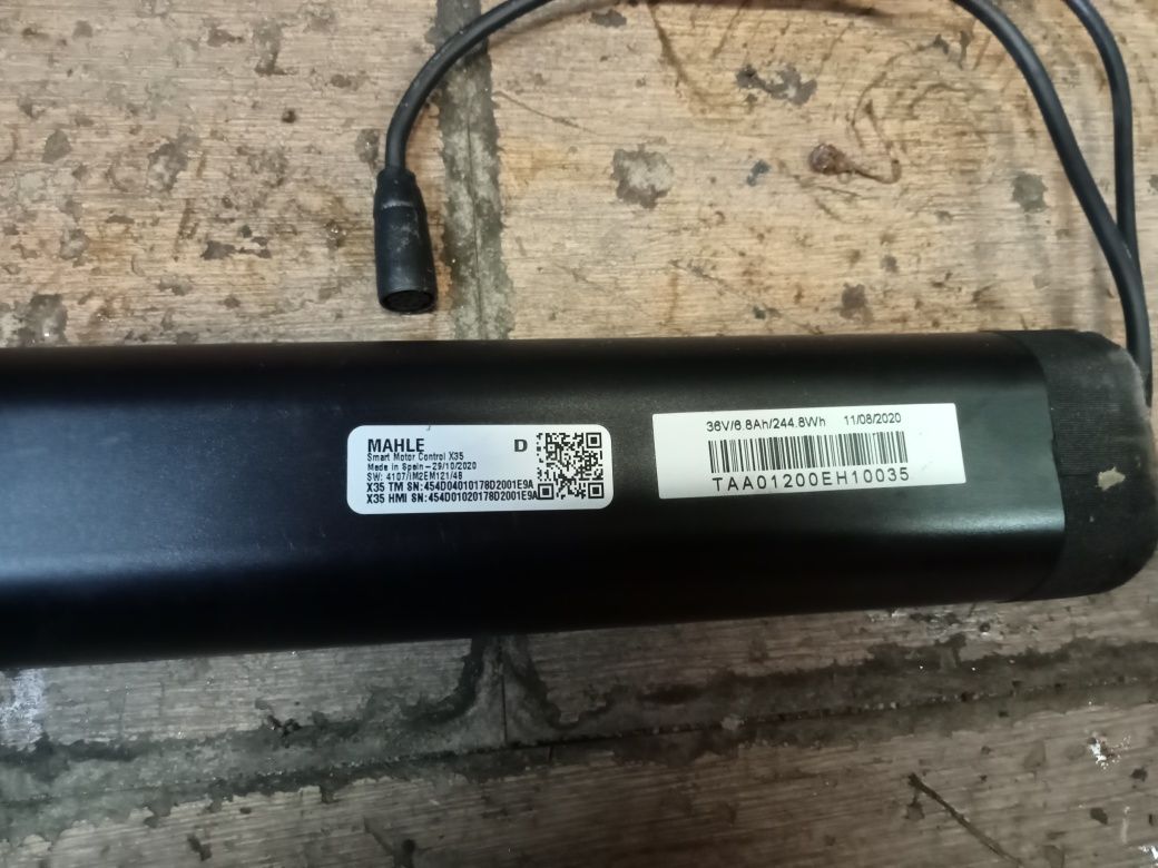 Bateria roweru elektrycznego mahle 36 v,244 wh