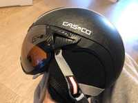 Kask narciarski CASCO SP-2 Visor Carbonic black