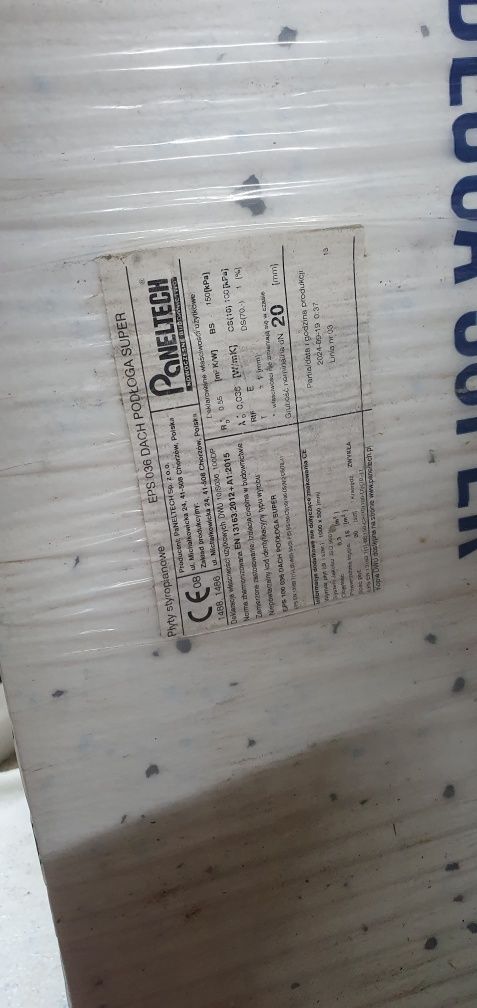 Styropian 20 mm prawie 2 opakowania