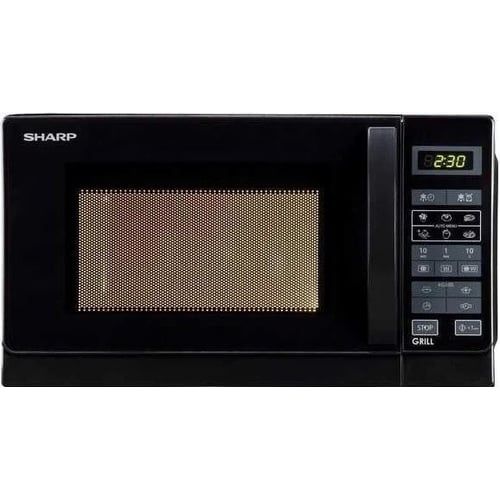 Мікрохвильовка з грилем Sharp R642BKW