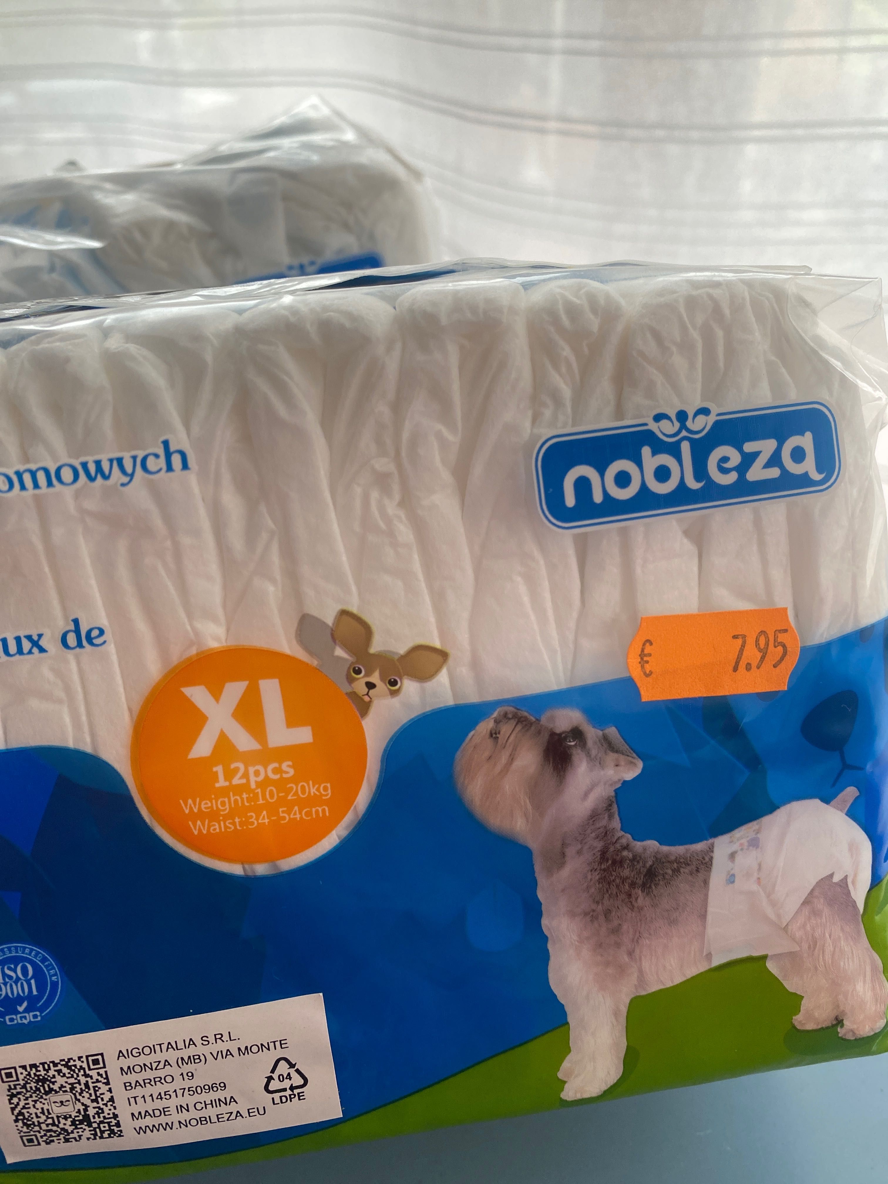 Fralda para pet tamanho L e XL