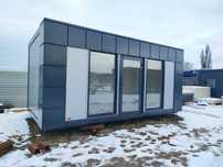 Pawilon z płyty warstwowej/obornickiej Biuro Usługi Handel 6x3m