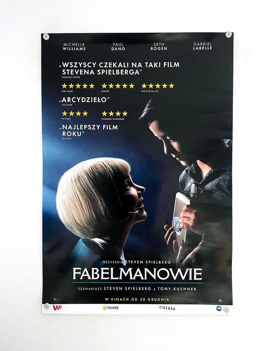Fabelmanowie / Plakat filmowy / Steven Spielberg
