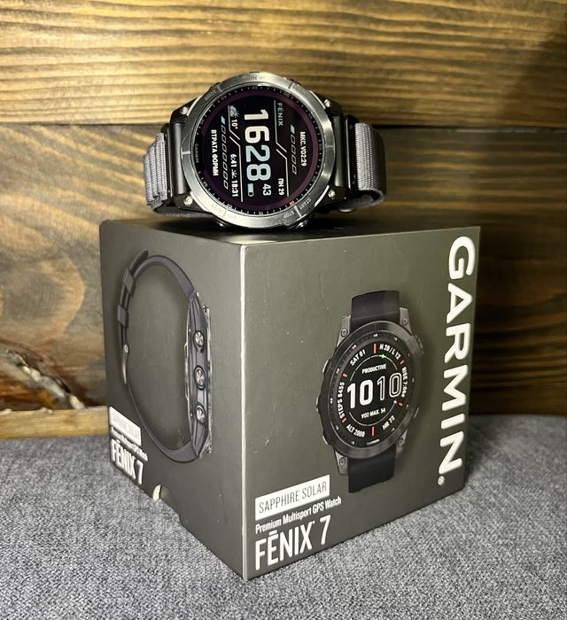 Garmin Fenix 7 Sapphire Solar Titanium
