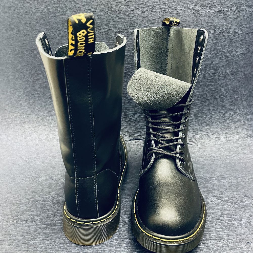 Glany 14 dziurek Combat boots ala martensy kozaczki botki