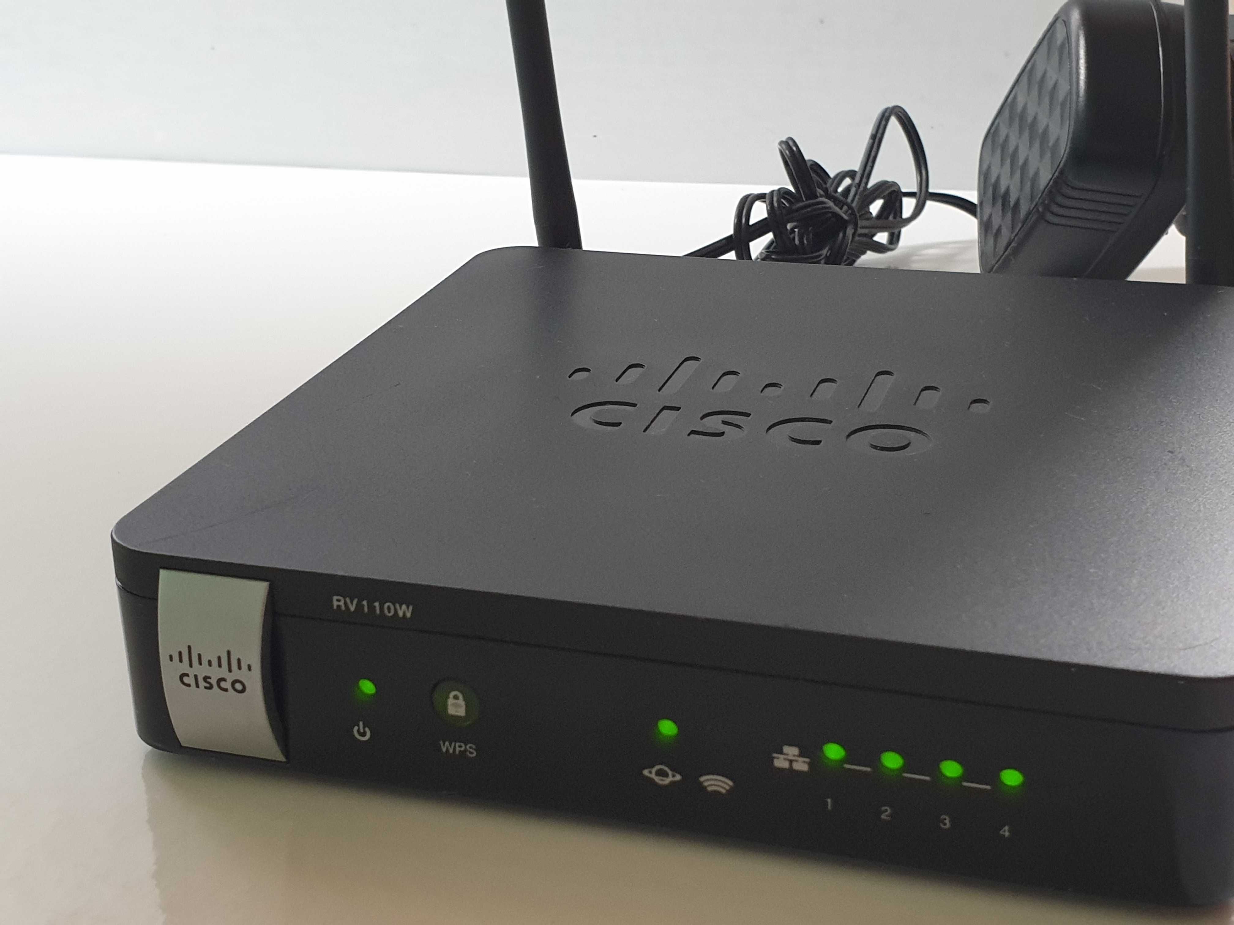 WI-FI Cisco RV110W  VPN Firewall 4 LAN FE, 1 WAN FE,