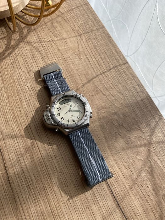 Citizen C040 altichron z 1989 roku opis!