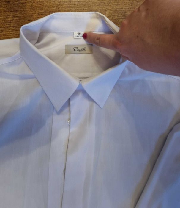 Zestaw 8 koszul, długi rękaw – bdb stan – różne marki – duże rozmiary