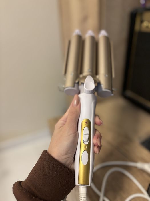 Плойка ГОФРЕ, нова, використовувалась тільки один раз!