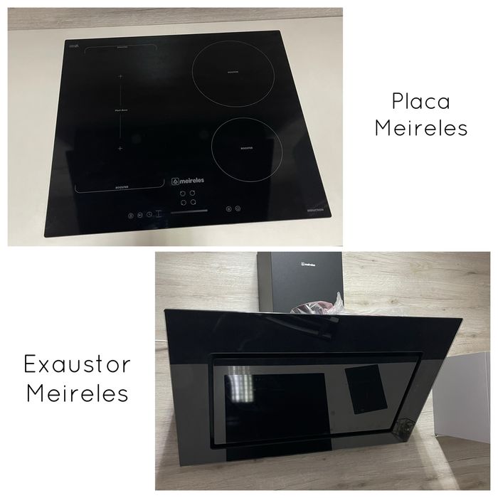 Cozinha de exposição em Termolaminado + 3 eletrodomésticos