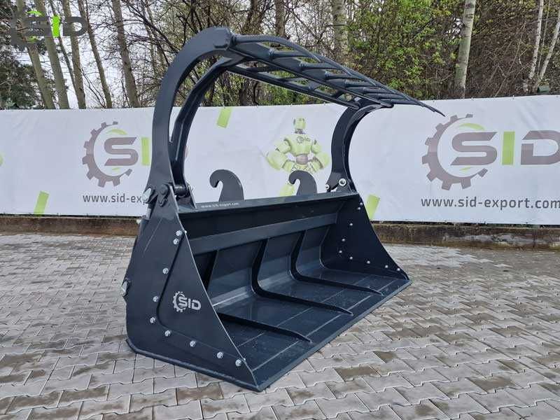Łyżko krokodyl ząb kuty XL 1,8 m SID