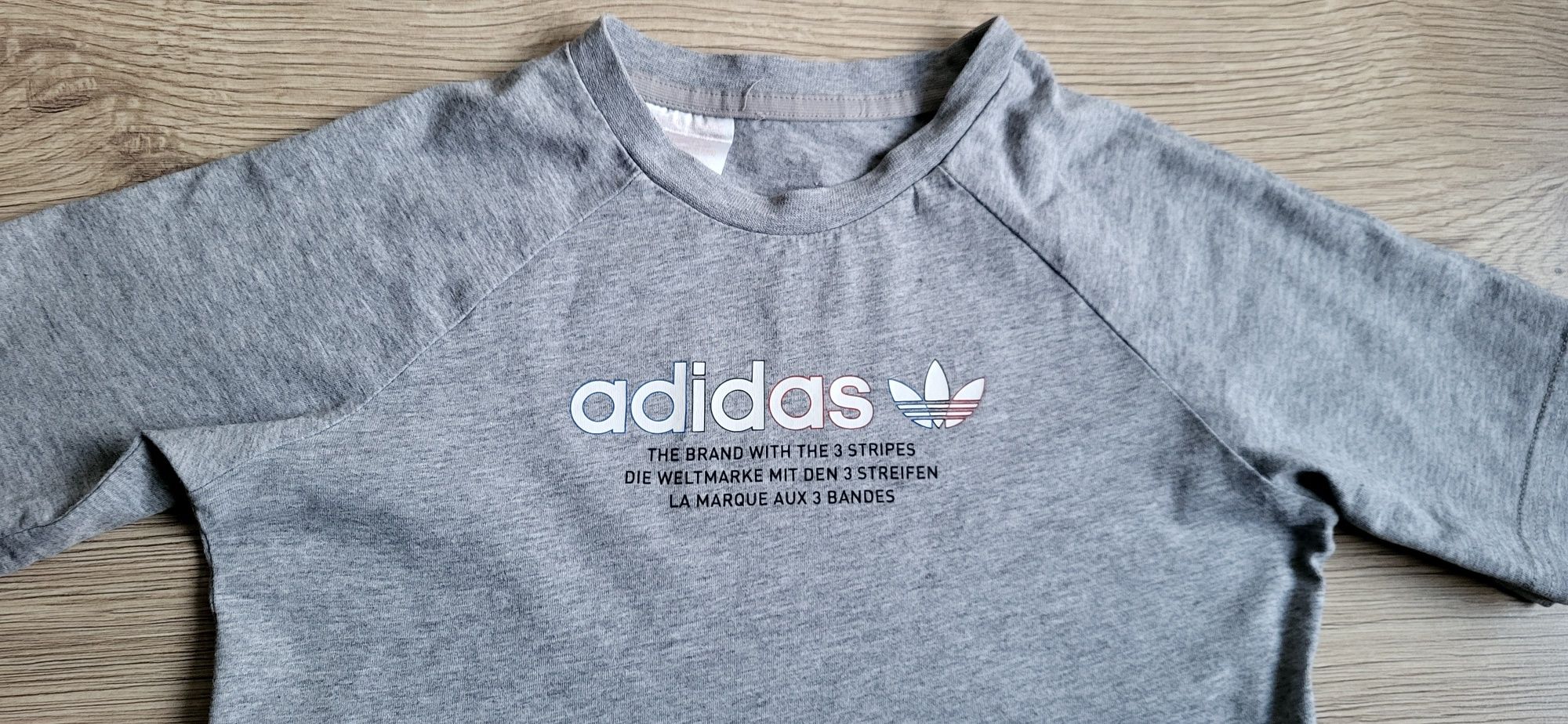 Adidas t-shirt, koszulka z krótkim rękawem, rozm. 128