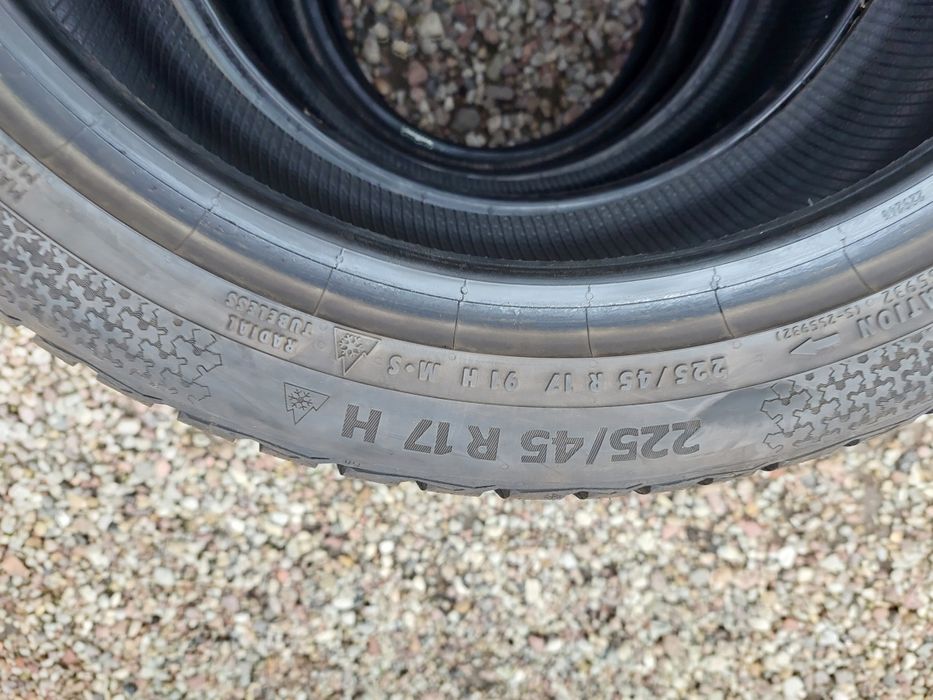 225/45r17 zimowe Continental
