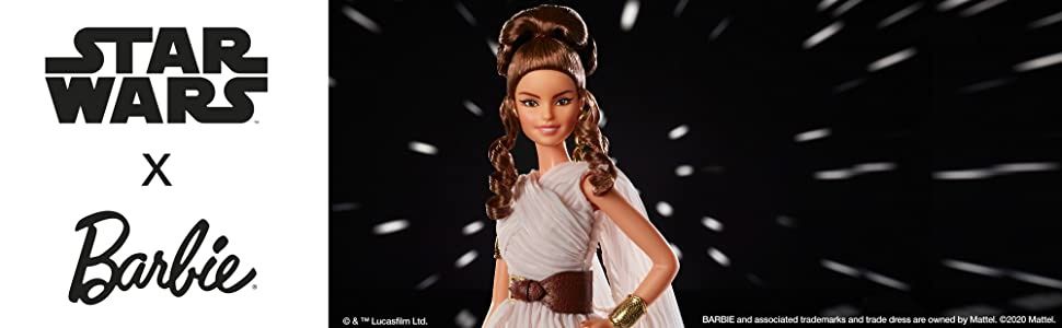 Boneca Barbie Star Wars - Rey