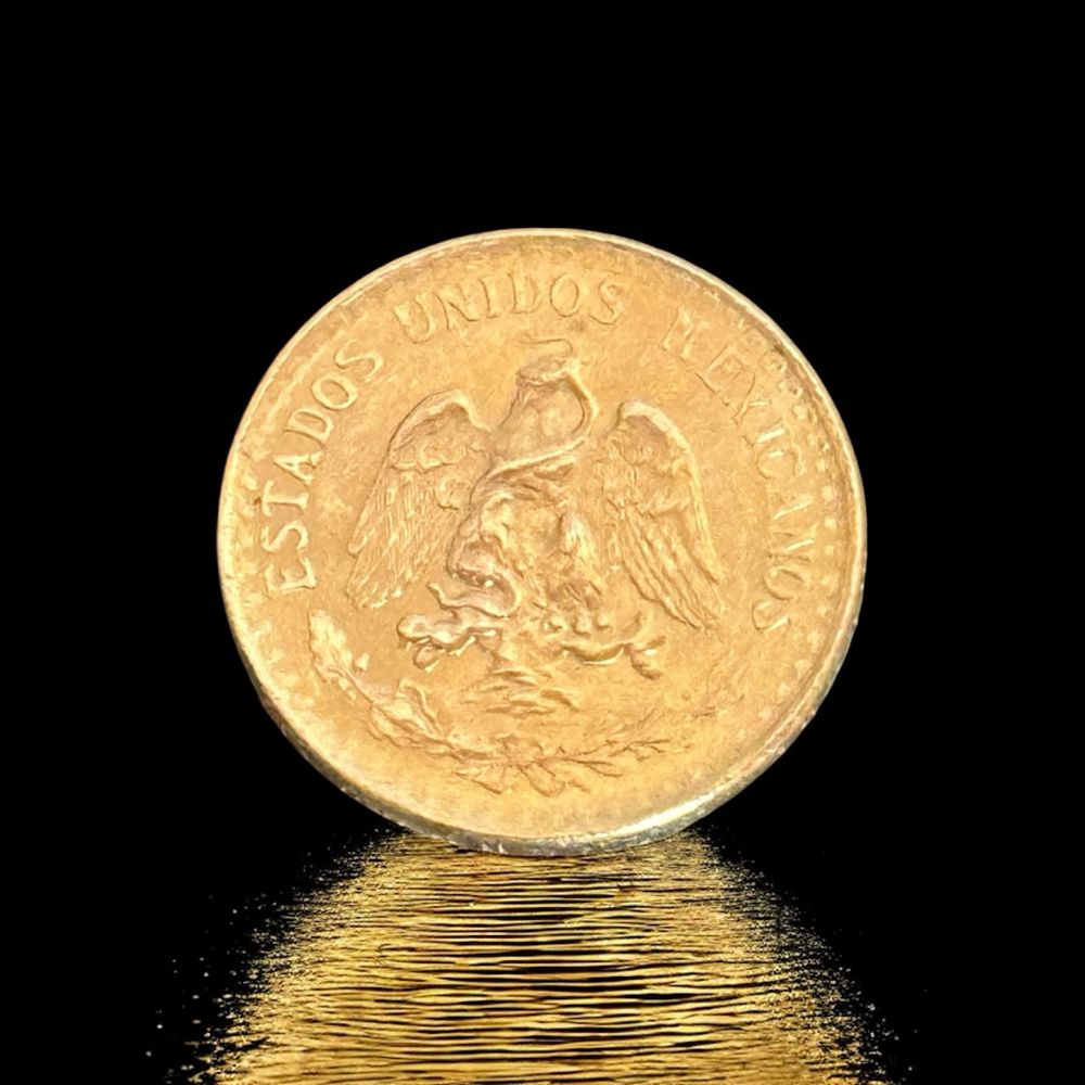 2 Pesos Mexico 1945 Gold Coin