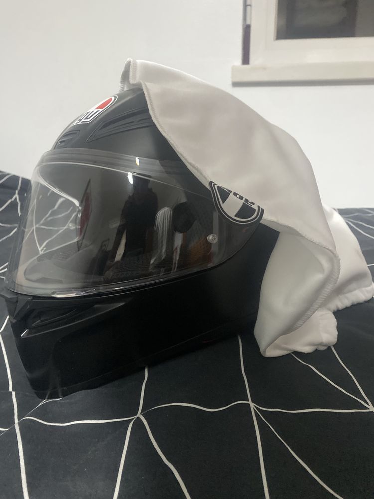 capacete agv k1 matt black “S”