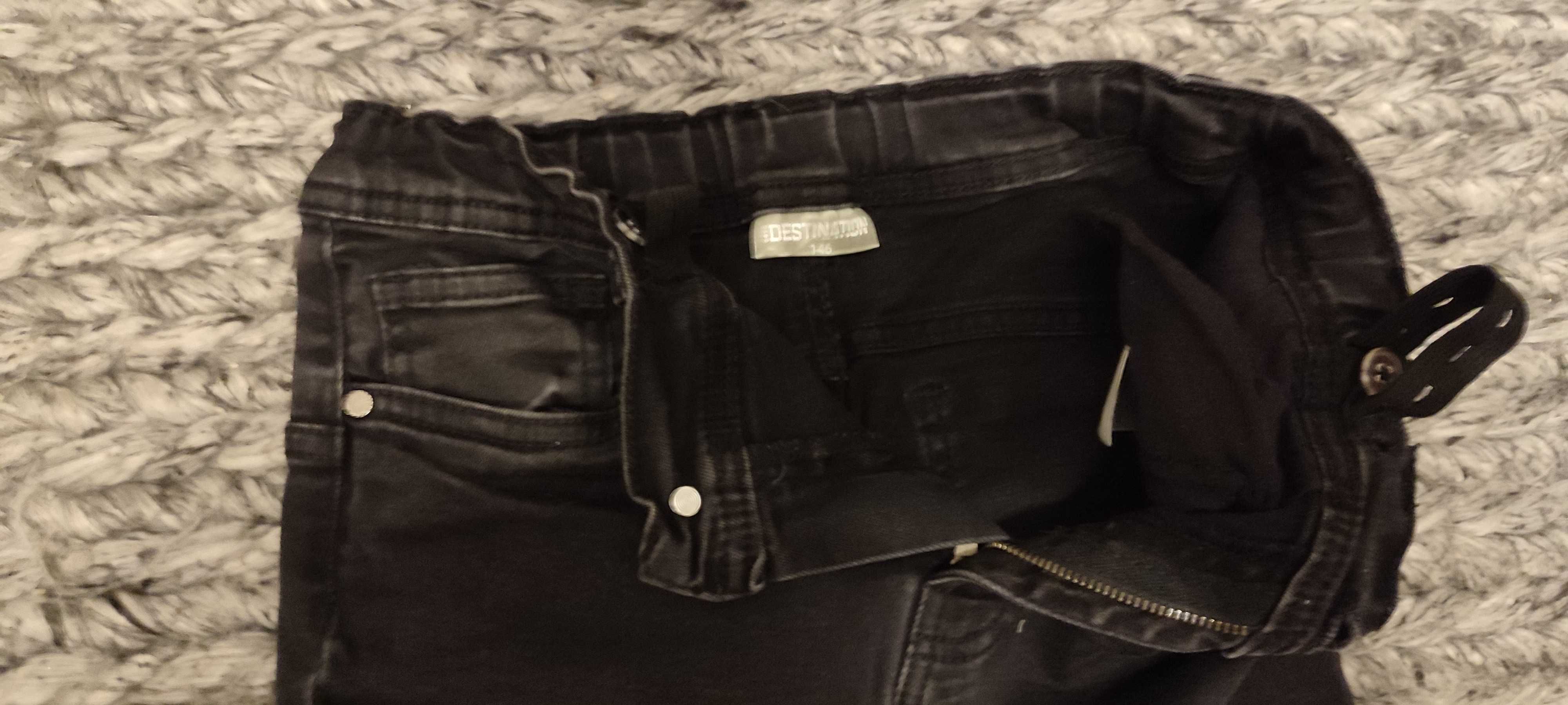 spodnie chłopięce, jeansy, rozm. 146