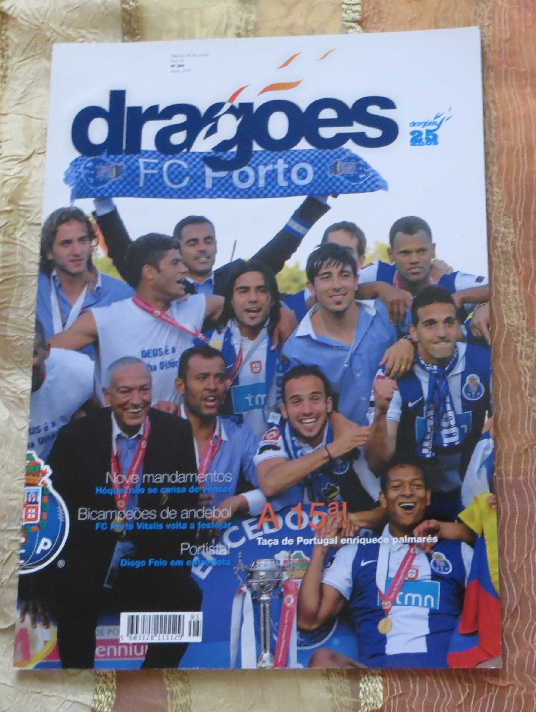 Revista Dragões Nº 294 Maio de 2010 - 15ª Taça de Portugal